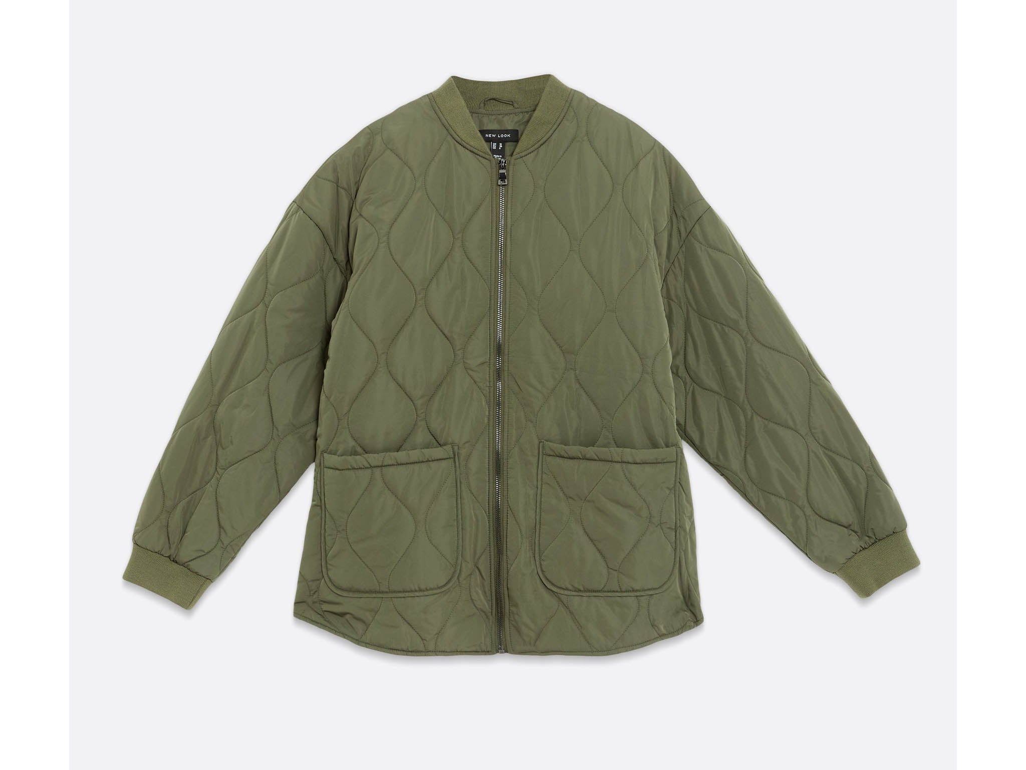 New look quilted on sale coats